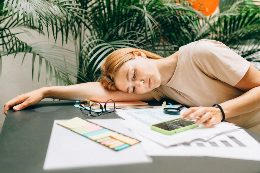 Carrier depression and sleeping issue
