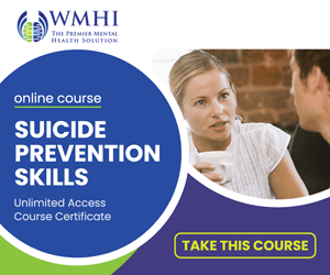 Suicide prevention online course banner