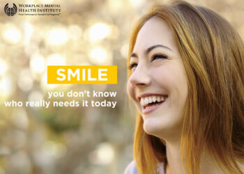 mental health poster smile