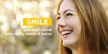 mental health poster smile