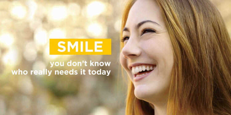 mental health poster smile