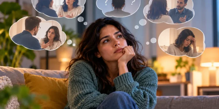 overthinking conversations at home